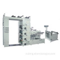 HSRT480 Four Colors Flexo Printing and Gluing Machine